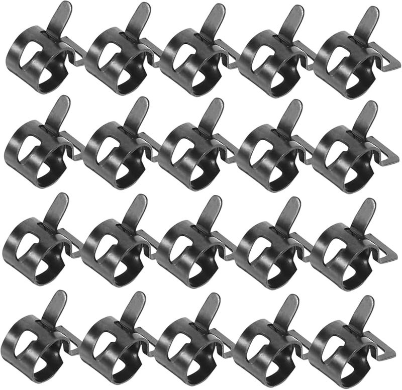 Balacoo 50 Pcs Heavy Duty Manganese Spring Hose Clamps For Water Line Leak Resistant Connection - Image 1